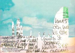 Postcard Blue_Lezli-An, Orkney